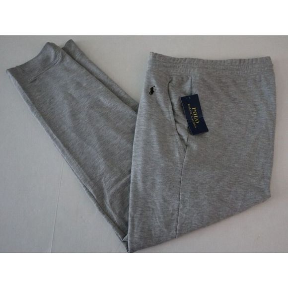 Polo Ralph Lauren PP25RL Men's Sz XL Gray Heather Lightweight Sweatpants $58 - Picture 8 of 10